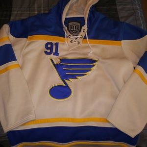 St Louis Blues jersey hoodie